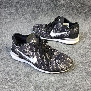 Nike Womens Running Shoes Size 6.5 Free TR Fit 5 Black And White Comfort Shoes